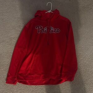 Genuine Merchandise Red Phillies Hoodie